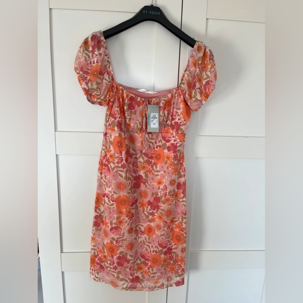 Primark mesh floral dress